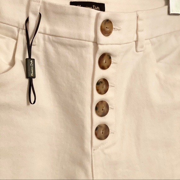 NWT Massimo Dutti Mid-Rise Straight Fit Jeans - Picture 6 of 8